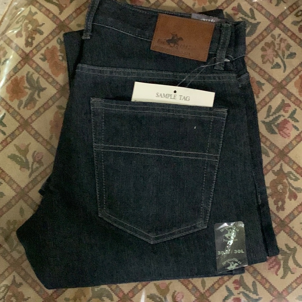 Beverly Hills Polo Club Dark Blue Denim Slim Fit Jeans